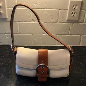 Leather Coach Purse-small